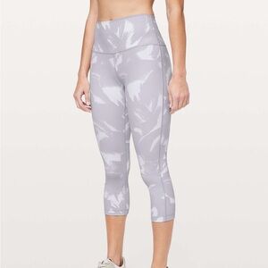 Lululemon Wunder Under Crop (High-Rise) *Full-On Luon 21"